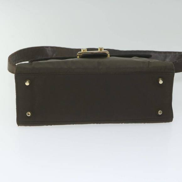 PRADA Shoulder Bag Nylon Brown Auth ac2574 - Picture 5 of 16